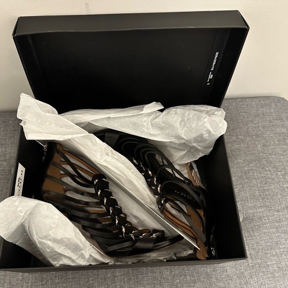 Coach Leather/Snake high heels - Picture 8 of 10